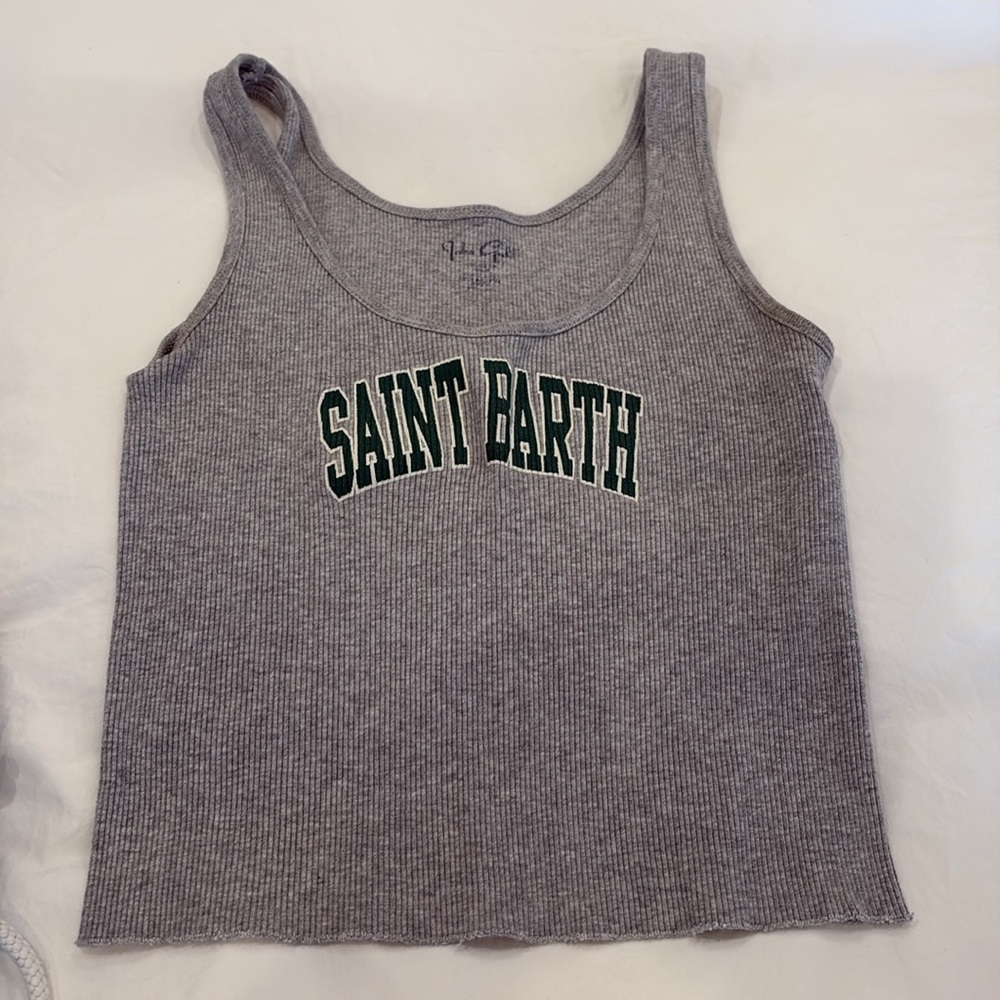 Brandy Melville Saint Barth Tee and Tank bundle - Picture 6 of 9